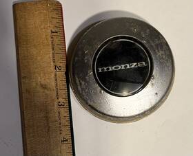 3928345 Monza 2-3/4 Inch Lock On Notched Gas Tank Cap Vintage Cafe Racer Hot Rod Bm