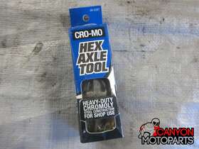 3810-0022 Motion Pro Chromoly Hex Axle Tool 17 19 22 24mm