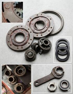 Moto Guzzi M12f57 Rare Tool Big Block Clutch Transmission Lot Le Mans Twins