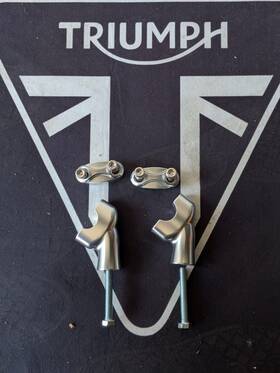 Motone Mte088 Up-and-over Riser Kit For 1 Inch Bars - Aluminum Triumph Bonneville Family
