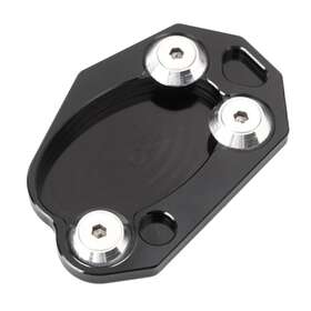 Mto 310001684650 Black Side Stand Kickstand Extension Plate Pad For Kawasaki Z1000 Ninja Zx10r 6r