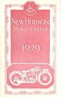Nh030 New Hudson 1929 Catalog