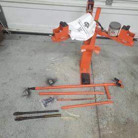 Tc-ch100d No-mar Kawasaki Suzuki Honda Motorcycle Tire Changer Drag Bike Street