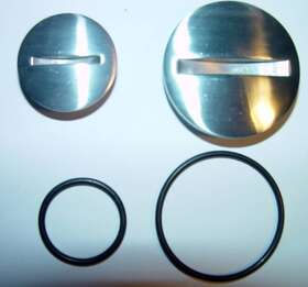 0603712 Norton 1975-77 Commando 850 Mark Iii Primary Cover Inspection Cap Set