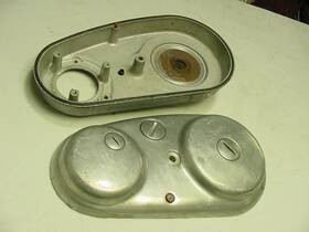 062585 Norton 060374 Commando 750 850 Inner And Outer Primary Cover Set Part #