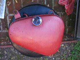 21084 Norton Electra Jubilee Oil Tank And Cap Chopper Bobber