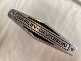 61771-66 Oem Original Harley Name Plate Badge For 1968-1974 Servicar Fiberglass Box