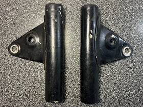 44033-013 Oem Kawasaki G3 G3tr Ga3 G3ss Left Right Front Fork Ear Lamp Mount Brackets Vtg