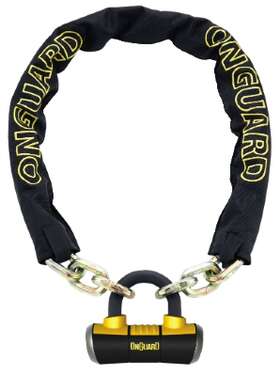 8019l Onguard Mastiff Hex Chain Lock 6ft X 10mm