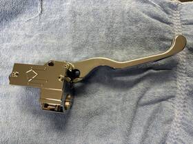 0062-2605ch Performance Machine Master Cyl With Lever 5/8 Chrome 0062-2605
