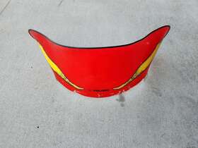 2873646 Polaris Edge 500 700 03-04 Snowmobile Windshield Red Yellow Genuine