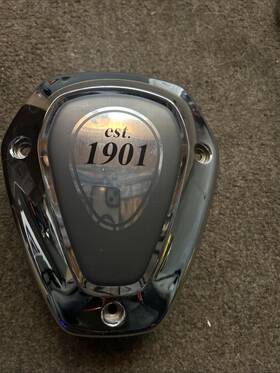 5634049-156 Polaris Indian Motorcycle V Cover Chrome Left-hand Genuine Oem Part