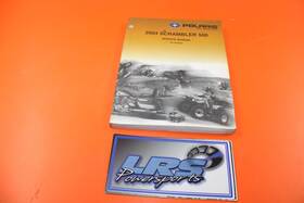 9918060 Polaris 2003 Scrambler 500 Service Manual Book