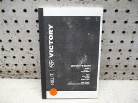 9923011 Polaris Victory 2011 Motorcycle Owners Manual Oem Nice