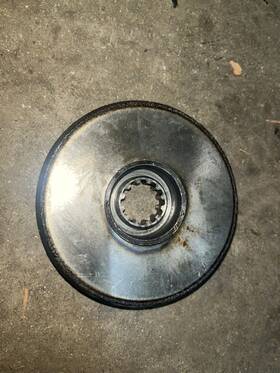 321.1.12.640.2 Puch Original Oe Moped Za50 2 Speed Engine Starter Plate Used