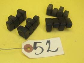 12296-961-000 Qvmx-quality Vintage Motorcycle Parts Honda 81-84 Atc250r Head Rubber Inserts Set - 4 Pcs Oem