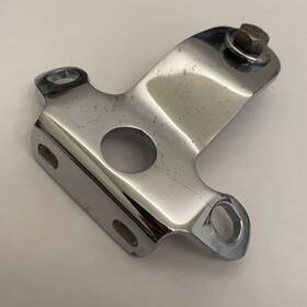 310113 Replica Bracket Top Motor Mount Coil Harley Sportster Ironhead Engine Switch Hole Chrome