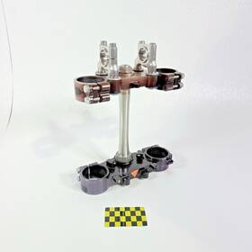 19059325 Rg3 03 04 Yamaha Yz450f Oem Triple Clamps Upper Lower Bar Mounts Handlebar Set