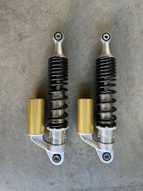 148077 Royal Enfield 2019-2024 Int/gt650 Rear Shock Suspension Unit Pair