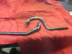 010726 Royal Enfield 35020 750 Interceptor Foot Pegs 1967 1968 # 33162