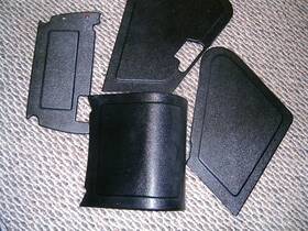Nps50 Rudyness 484095611695 Under Seat Storage Black Body Panels For Honda Ruckus / Zoomer Models