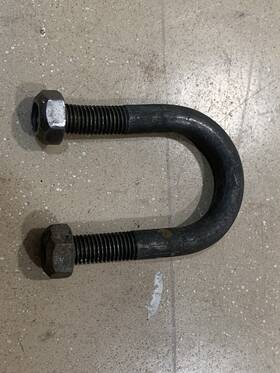 17477 Rupp Minibike Handlebar Mounts U Clamp Nice