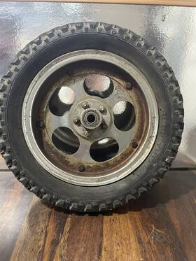 18128 Rupp 17927 Hustler Scrambler 71-72 10 Inch Rim Disc Wheel Hub Brake