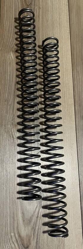 45-475-46 S Tech 2 Fork Springs For Honda Crf250r 2018-2024 Rider 65-75 Kg Crf 250 R
