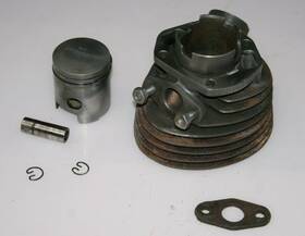 0211044090 Sachs Hercules 1959 K100 J-be 125/3 Cylinder And Piston 289710 P2036