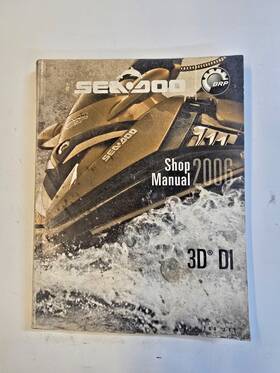 219100241 Sea-doo 2006 3d Di Shop Manual Genuine Oem/ Part#