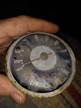 6003 Smiths 6003/06 Trimuph Tr6 T120 67-69 Tachometer Vintage Ssm Parts Oem Ahrma