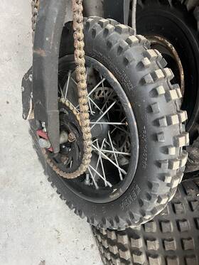 49482-9483 Ssr 2013 Ssr160 160 Complete 12 Inch Back Rear Wheel Rim Tire Assembly