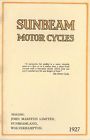 Sun010 Sunbeam 1927 Motor Cycles