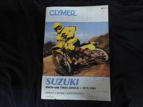 0-89287-196-2 Suzuki Clymer 50-400cc Singles - 1975-1981 Shop Manual B1062