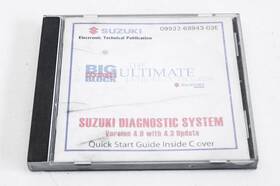 09932-69943-03e Suzuki Oem 150/175 4-stroke Diagnostic System Cd