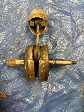 12220-43d10 Suzuki 12200-43d10 Rm125 Crankshaft Crank Shaft 1993 1994 1995 1996 1997