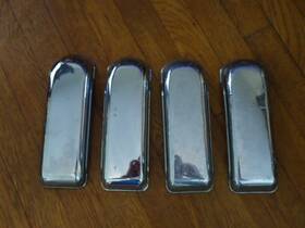 Suzuki 17660-31600 Nos Gt750k Gt 750 Lemans 1973 Genuine Radiator Cover Chrome 1