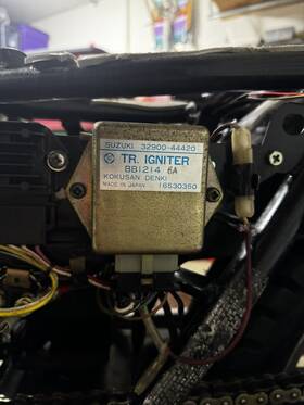 32900-44420 Suzuki 86 1986 Gs450l Gs450 Gs 450 Working Control Unit Ecu Cdi Ecm Igniter