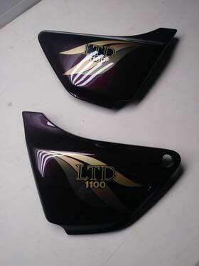 36001-1183 Suzuki 83 Kawasaki Kz 1100 L Kz1100 Ltd Left And Right Side Cover Panel Fairing