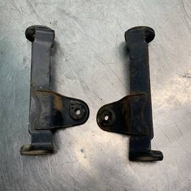 51530-48210-291 Suzuki 1981 Ds125 Rh Lh Head Lamp Bracket Set Oem Both Sides