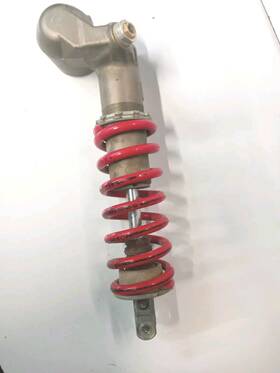 62100-45g10-28w Suzuki 2006 - 2009 Quadracer Ltr 450 Oem Rear Shock Red 62100-45g