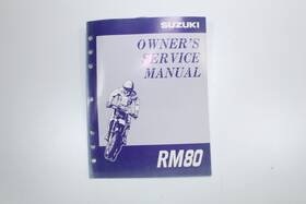 99011-02b73-03a Suzuki Factory Service Repair Shop Manual 1996-1998 Rm80