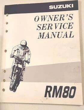 99011-02b76-03a Suzuki Rm80 1997 Factory Oem Owners Service Manual