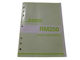99011-37f52-03a Suzuki Factory Owners Service Manual 2003 Rm250