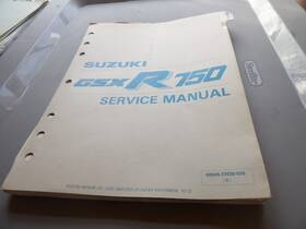 99500-37030-03e Suzuki Nos Gsxr750 Gsx-r750 Genuine Owners Service Repair Manual