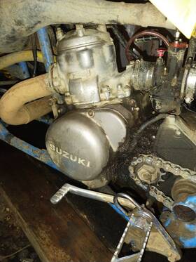 J104-111479 Suzuki Ft85 Lt250r Running Engine Spare For Parts Or Repair