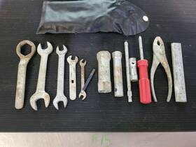 S-08876 Suzuki 1973 Gt380 Gt550 Gt750 Tool Kit Oem Genuine Japan Bag