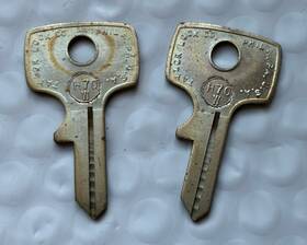 H70w Taylor Key Blank For Vintage Honda Motorcycles Set Of 2