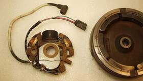 610981 Tecumseh 12v 3 Amp Lighting Coil Flywheel 1972 - 1981 Hs40 Hs50 Rupp Mini Bike
