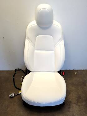 7654324-02-e Tesla 2022 Model 3 Front Right Passenger Seat Assembly White